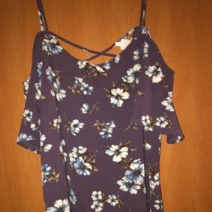 Cold Shoulder Blouse